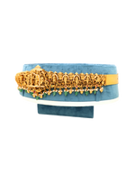 Luxury 925 Silver Unadorned Vaddanam | Contemporary Formal Statement Belt