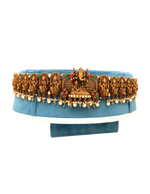 Certified 925 Silver Waist Belt with Traditional Motifs | Oxidized Quality