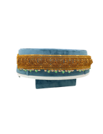 Statement 925 Pure Silver Odiyanam for Sarees | Artisan Dual Finish Design