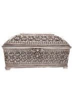 Luxury 925 Silver Filigree Paan Daan - Traditional Artifact