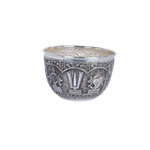 Imperial Nakashi Peacock Bowl – Sacred Vessel of Divine Grace (391g, H:4" W:6.4")