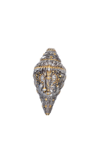 Large 925 Silver Puja Shankh - Substance & Fidelity