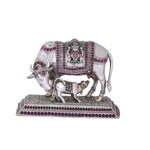 Divine Tapestry Nakashi Tulsi Kunda – Multifaceted Sacred Planter (516g, H:5.5″ W:4.5″)