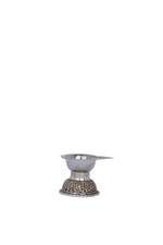 Pure 925 Silver Deepam – 55g Compact Oil Lamp for Pooja & Gifting