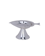 Sacred Sterling Silver Deepa – Exquisite Lotus Flame Lamp (85g, H:2.5″ D:2″)