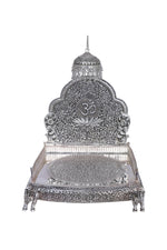 Massive 2974g Silver Aasan for God Idols - Luxury Pooja Heirloom