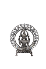 Pure 925 Silver Krishna Lakshmi Idol – 353g Divine Couple Temple Statue