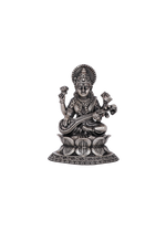 Pure 925 Silver Saraswati Idol – 372g
