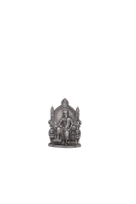 Pure 925 Silver Shivaji Maharaj Throne Idol – 43g Warrior King Murti