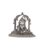 Pure 925 Silver Shiva Idol – 72g Arch Temple Blessing Murti