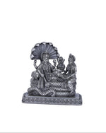 Sterling Silver Vishnu Lakshmi Idol for Premium Gifting