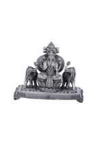 244g Sterling Silver Gajalakshmi for Premium Wedding & Housewarming