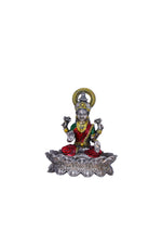 Gold Plated Laxmi Murti (122g) with Enamel Work