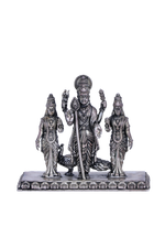 113g Handcrafted 925 Silver Murugan Parivar for Auspicious Gifting