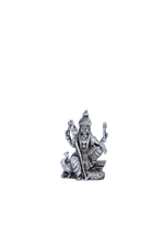 Pure 925 Silver Skanda Murti (46g) with Vel for Home Temple