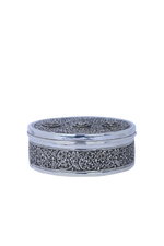 925 Silver Round Box for Wedding Return Gift