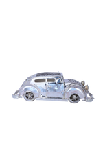 Pure 925 Silver Vintage Car Showpiece (2057g) for Luxury Decor