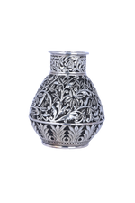 925 Sterling Silver Flower vase (606g) for Luxury Home Decor