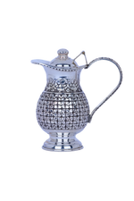 Pure 925 Silver Dining Jug (239g) - Antique Finish with Lid