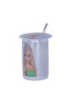 925 Silver Children Bottle, 4.8" H - Heirloom Quality