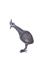 Pure 925 Silver Creative Bottle (578g) - Handcrafted Modern Geometric Design