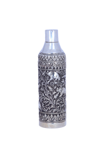 925 Sterling Silver Decorative Bottle for Rituals & Gifting (2.4" W)