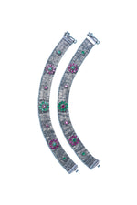 Handcrafted 925 Silver Anklets - Substance & Luminescence Finish