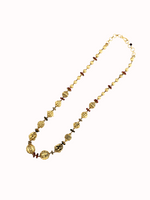 925 Pure Silver & Pearl Bead Mala Necklace | Traditional Long Chain | Hallmarked