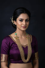 925 Silver Ornate Link Mala Neclace for Daily Rituals