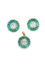 Pure 925 Silver Pendant Set - Traditional Regular Wear