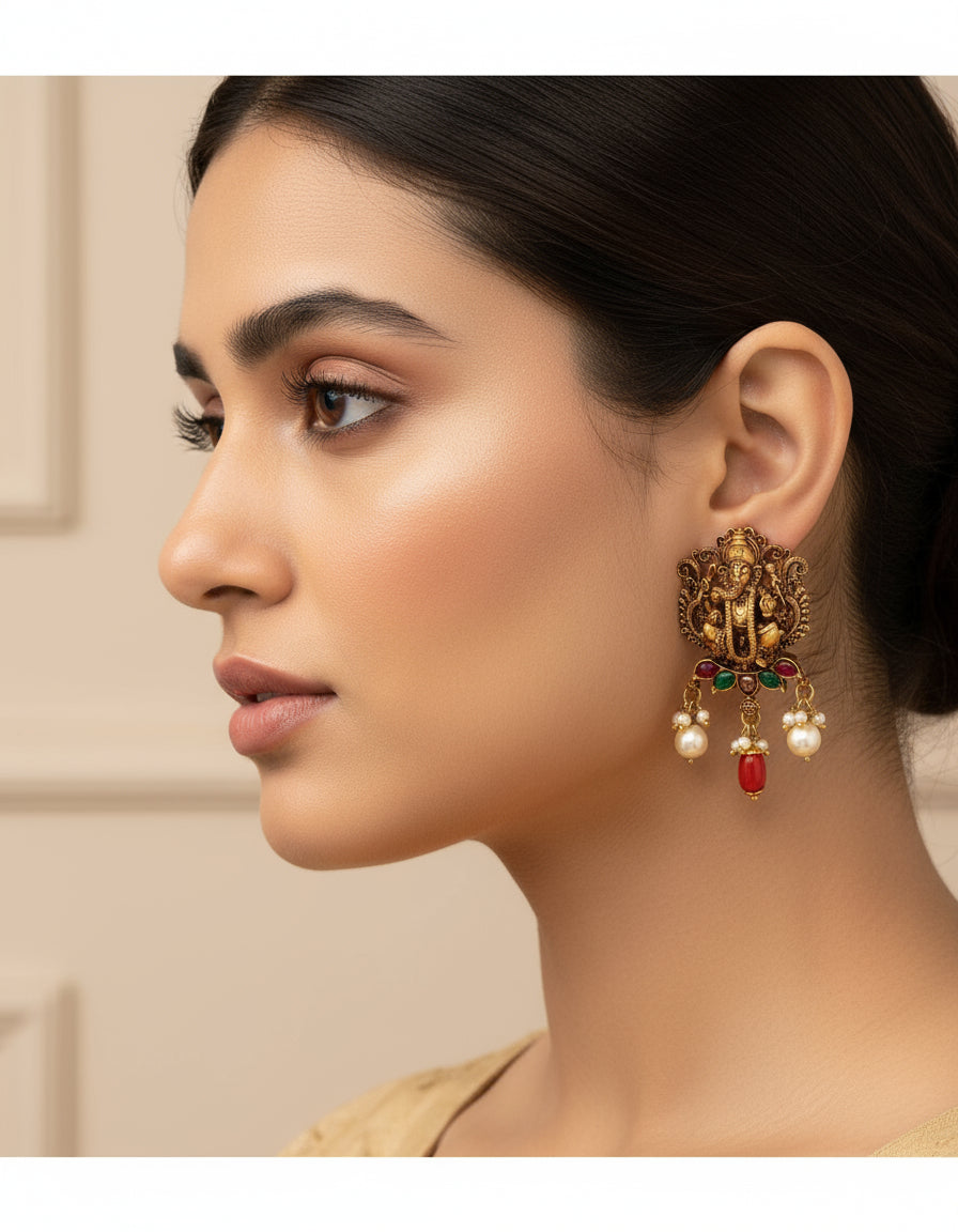 Exceptional Pure 925 Silver Traditional Drop Earrings – Statement