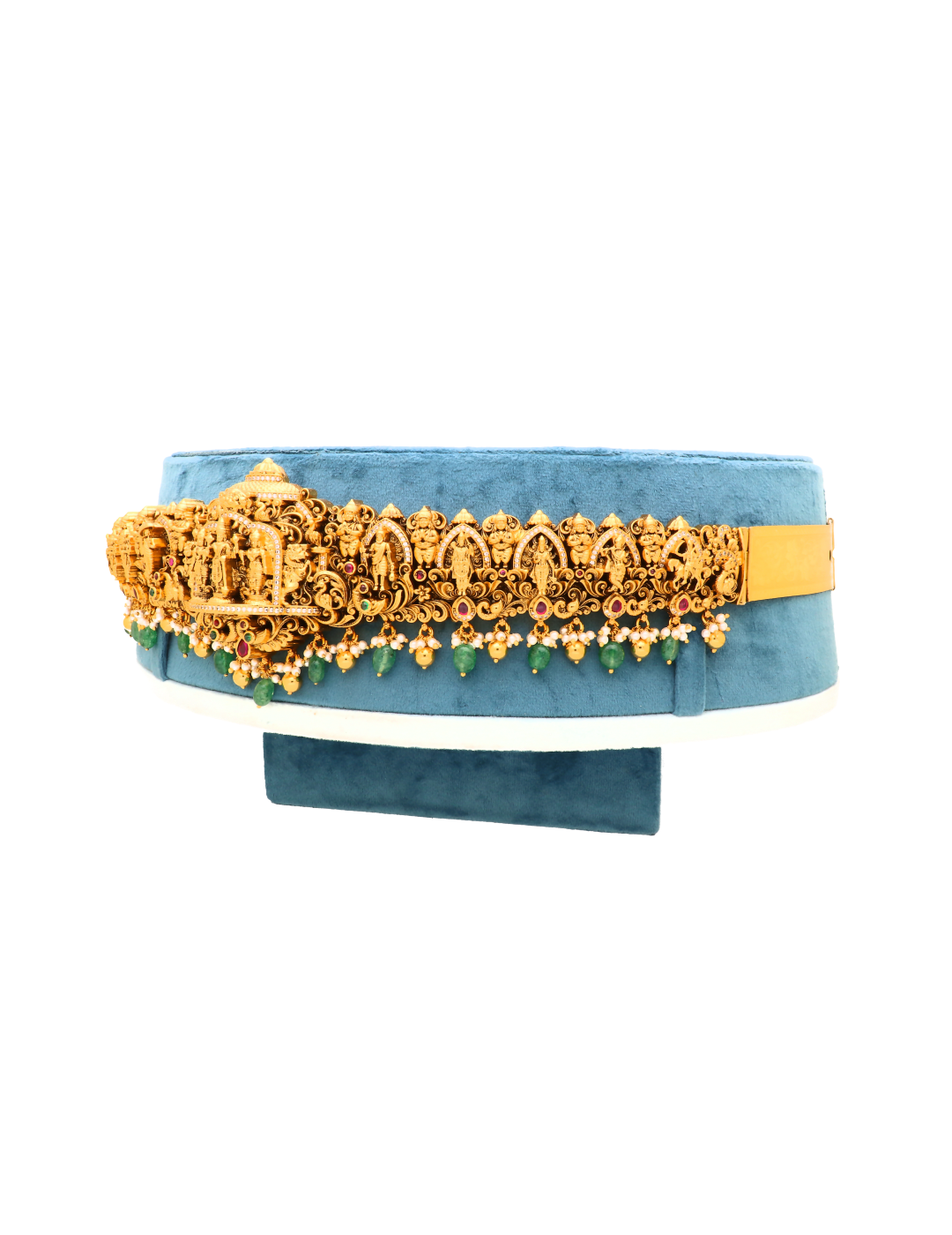 Luxury 925 Silver Unadorned Vaddanam | Contemporary Formal Statement Belt