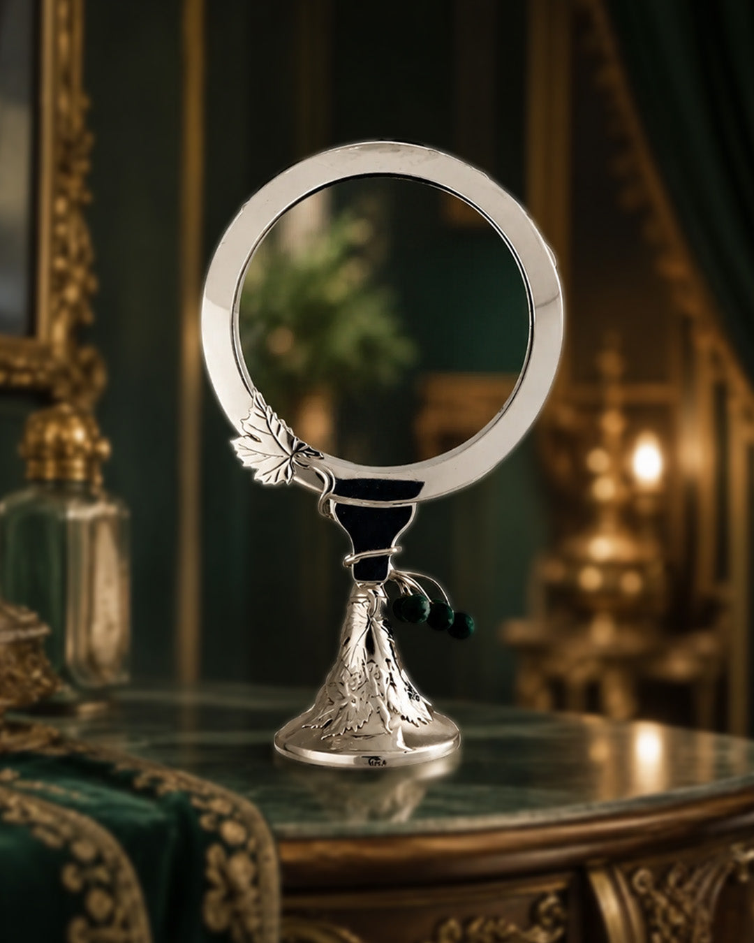 925 Pure Silver Hand Mirror | Mirror Finish Gifting