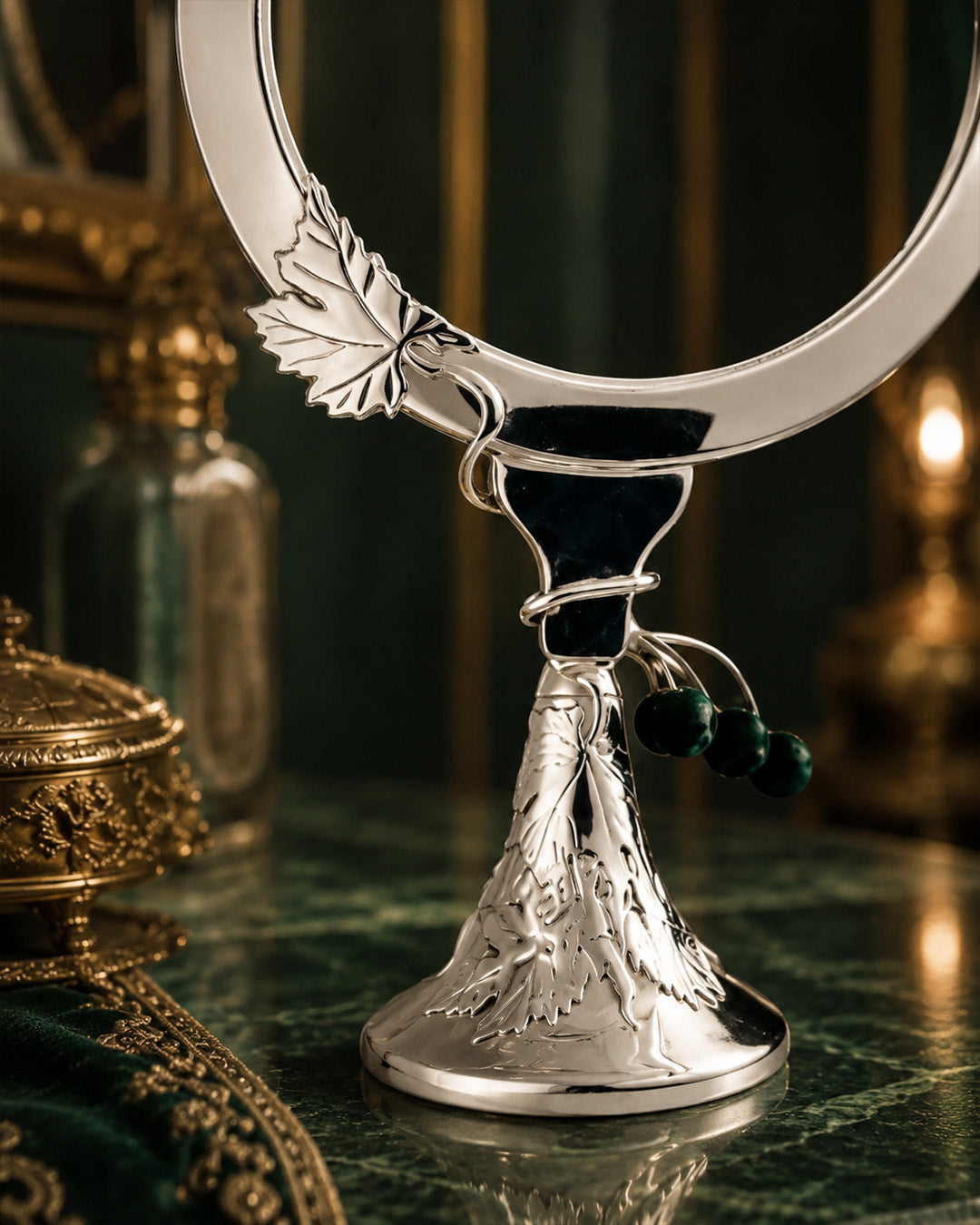 925 Pure Silver Hand Mirror | Mirror Finish Gifting