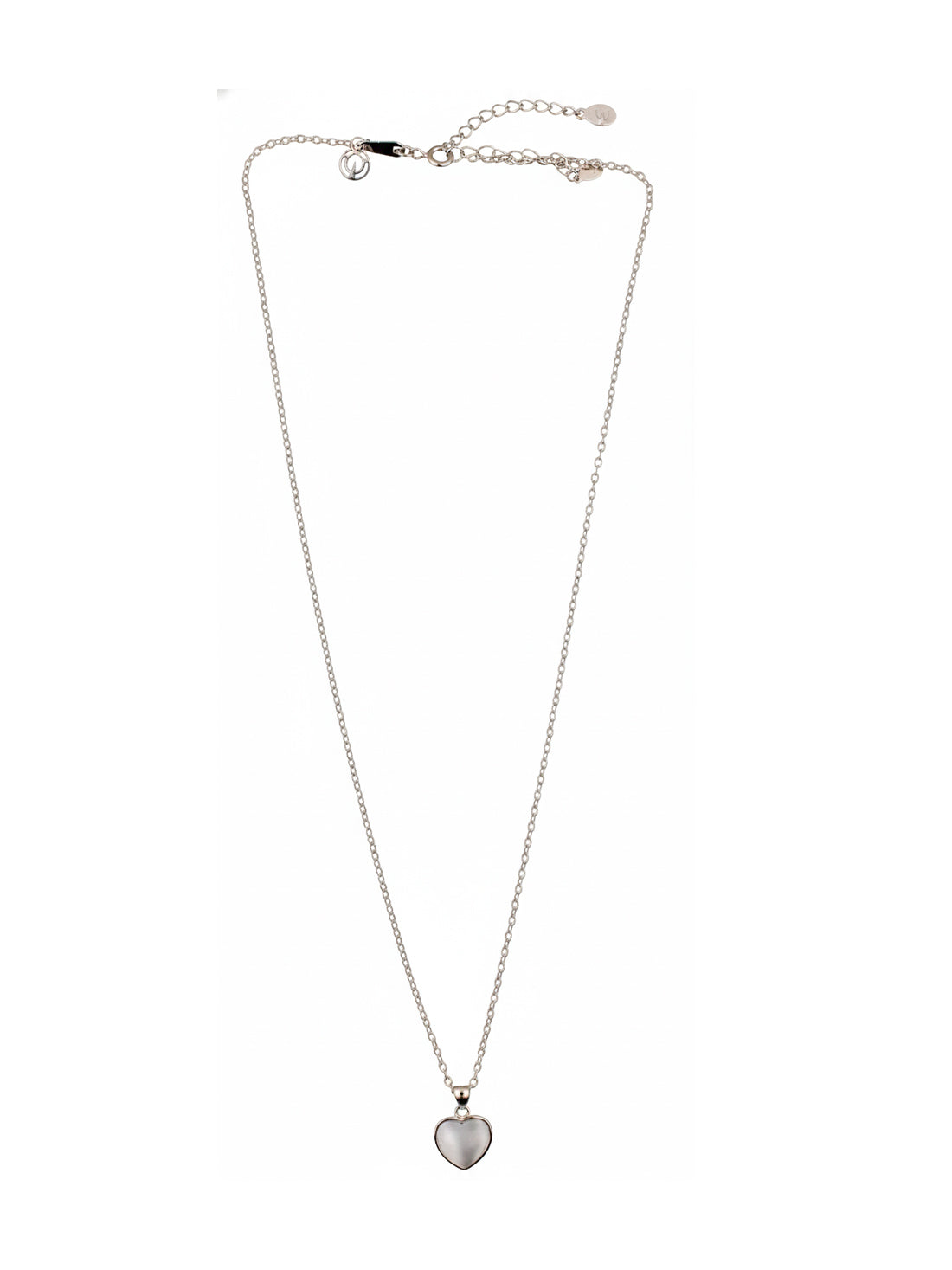 925 Pure Silver Heart Chain - Romantic Valentine's Spark