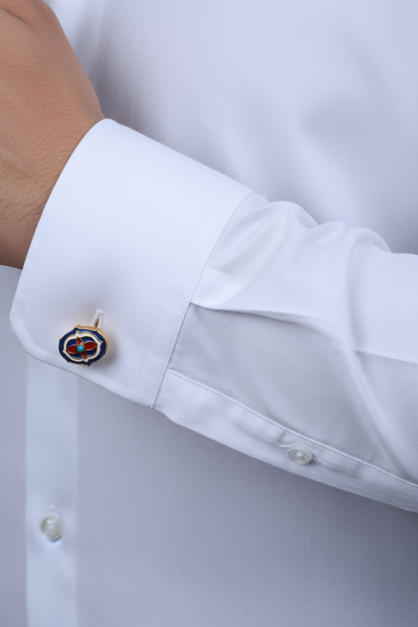 Pure 925 Sterling Silver Business Cufflinks - Professional Fidelity