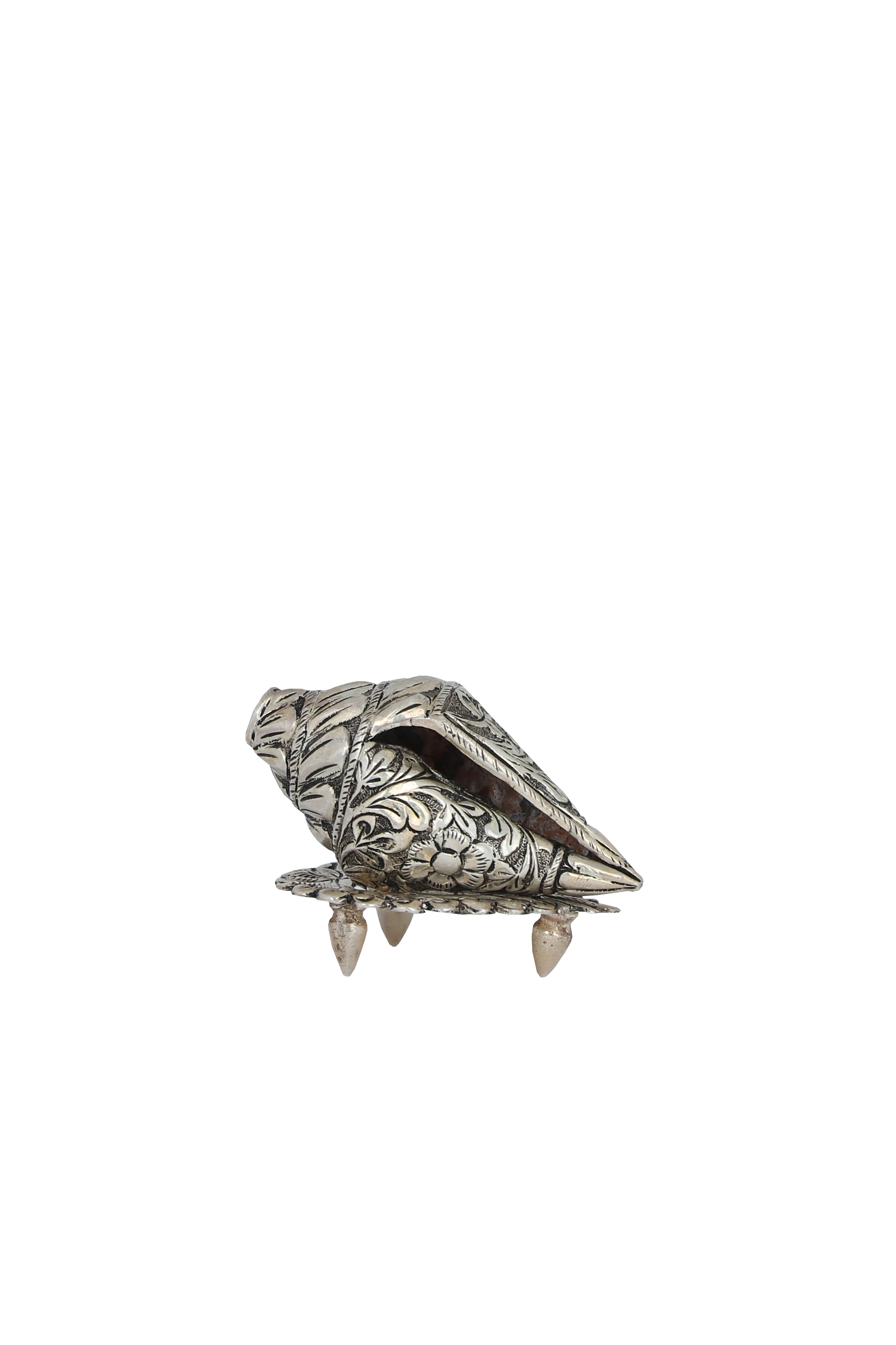 Pure 925 Silver Shank – 84g Decorative Pooja Collectible Shell ...