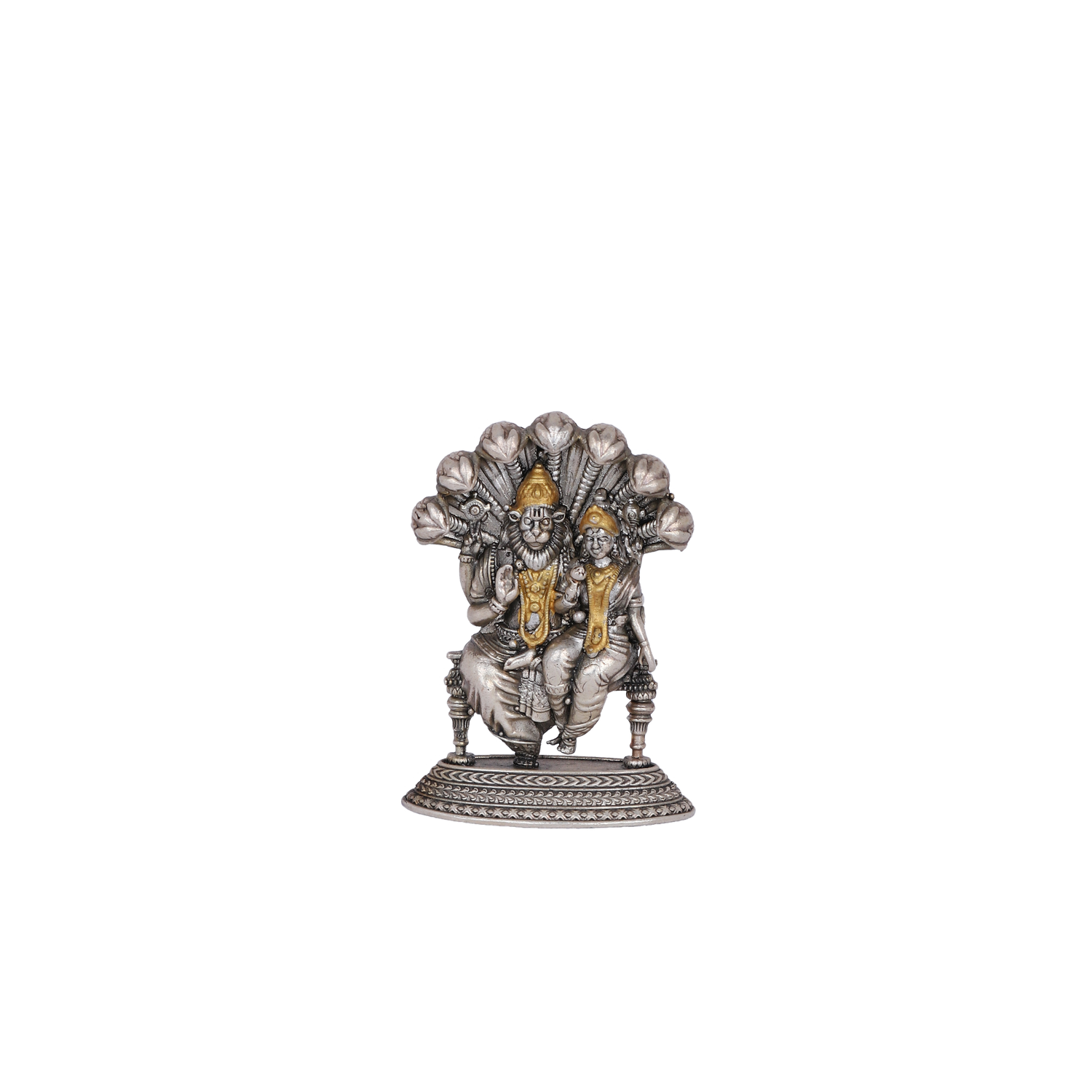 Pure 925 Silver Narasimha Idol – 46.31g Sacred Pooja God Statue