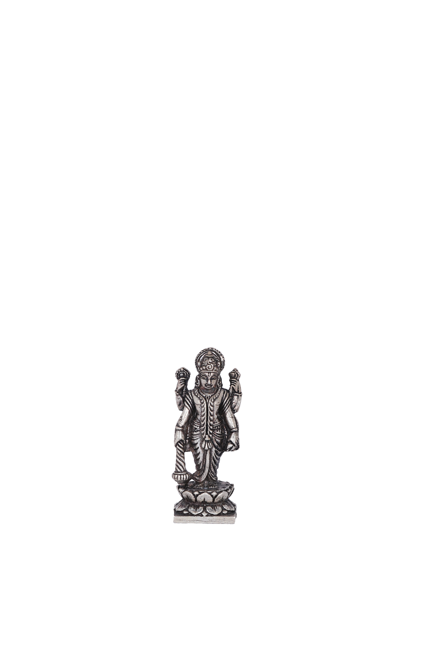 Pure 925 Silver Hanuman Idol – 97g Standing Pooja God Statue