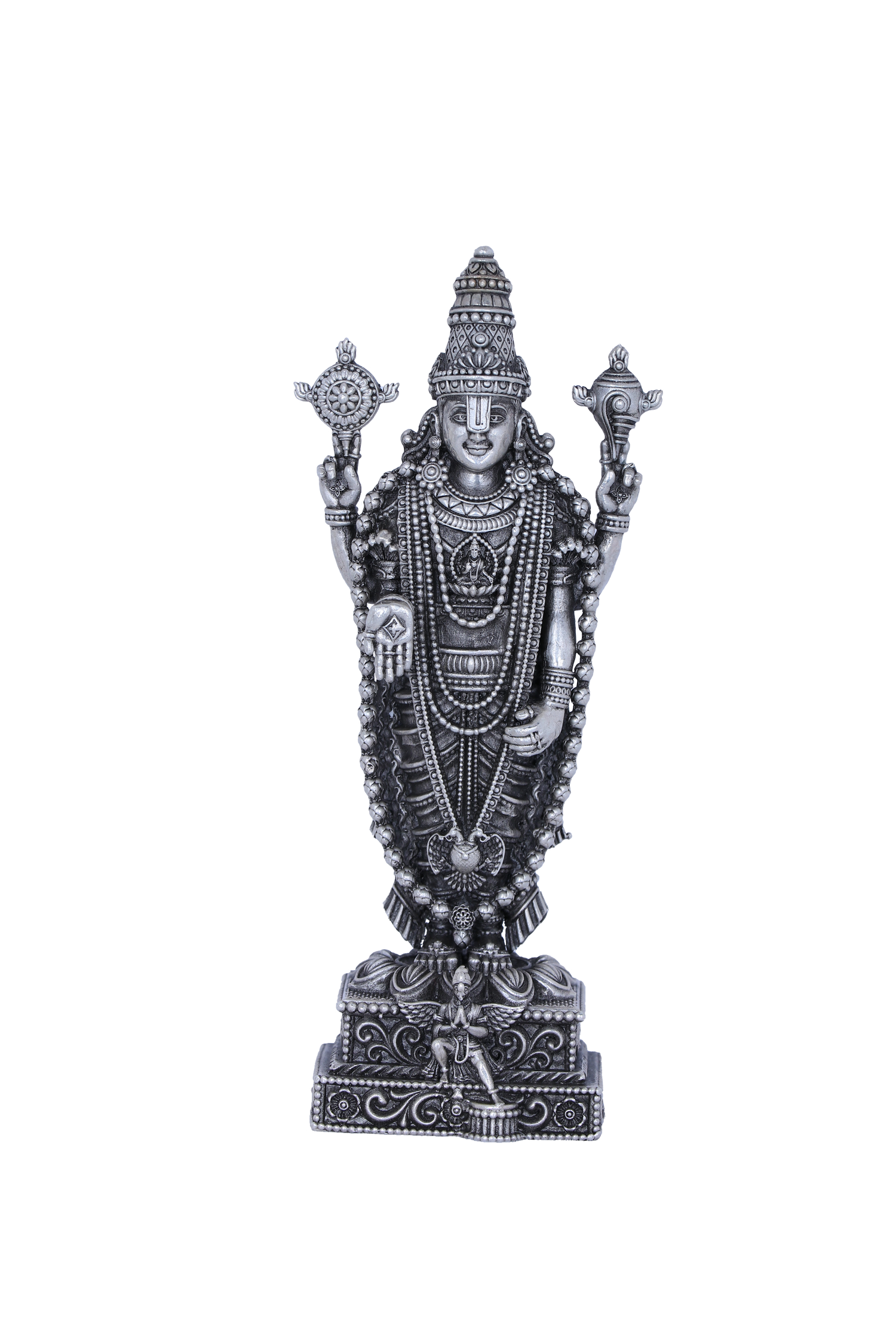 Venkateswara Swamy Statue (109g) for Pooja Altar
