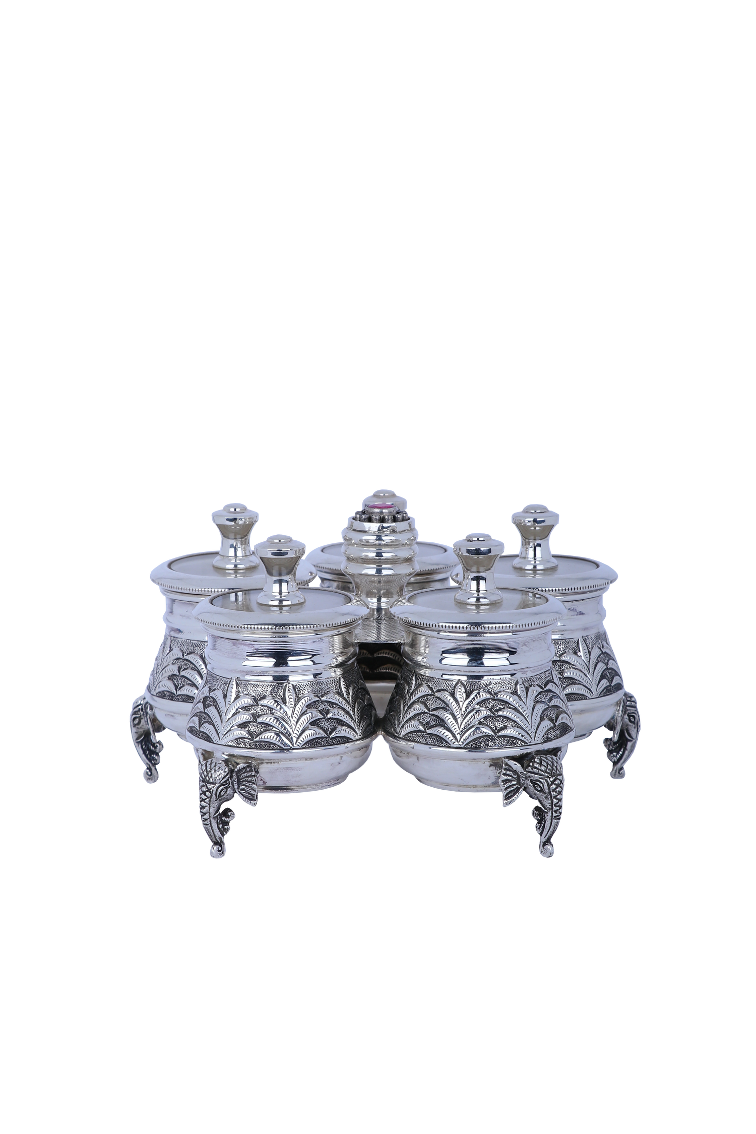 Fruit Silver Dry Fruit Server (808g) for Luxury Entertaining