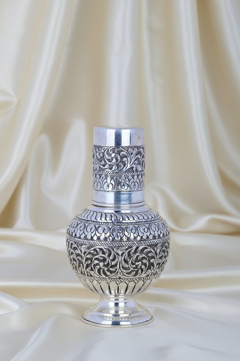 Pure 925 Sterling Silver Dining Jug for Serving & Home Decor