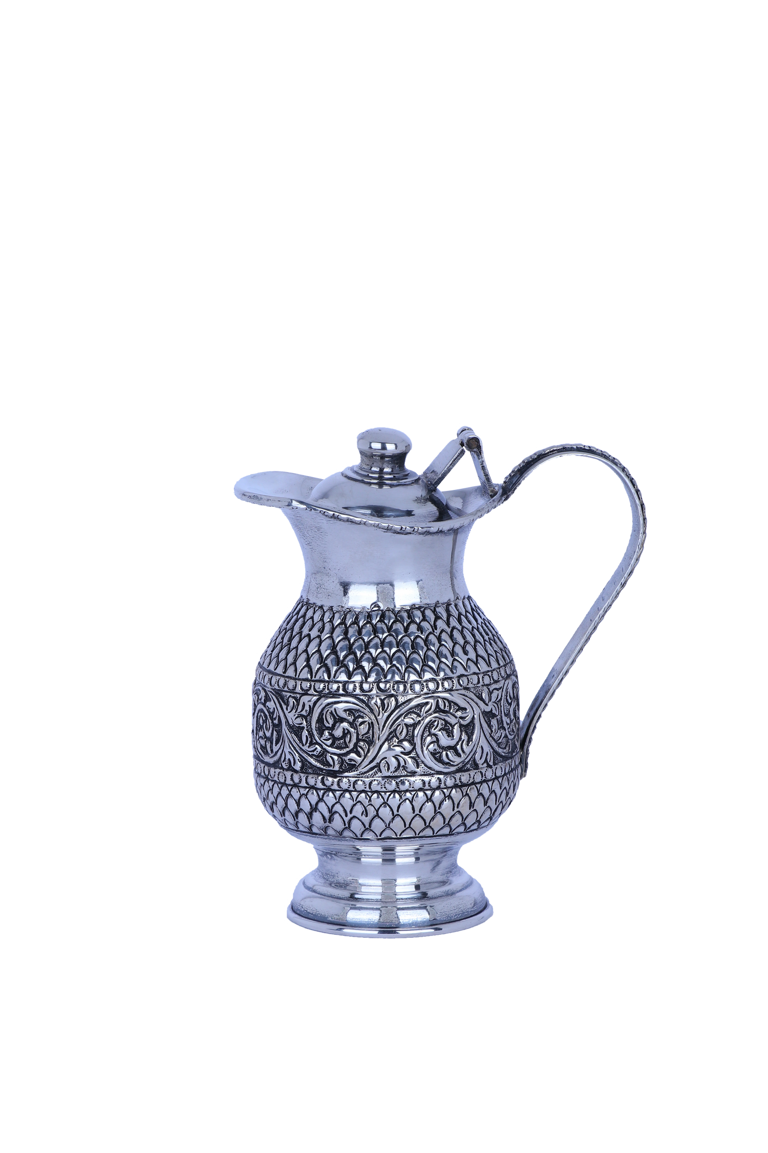Pure 925 Silver Handcrafted Water Jug for Luxury Dining Set