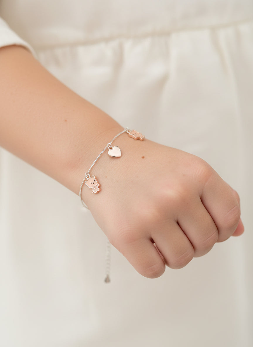 Luxury 925 Silver Baby Bracelet | Safe & Durable Auspicious Gift