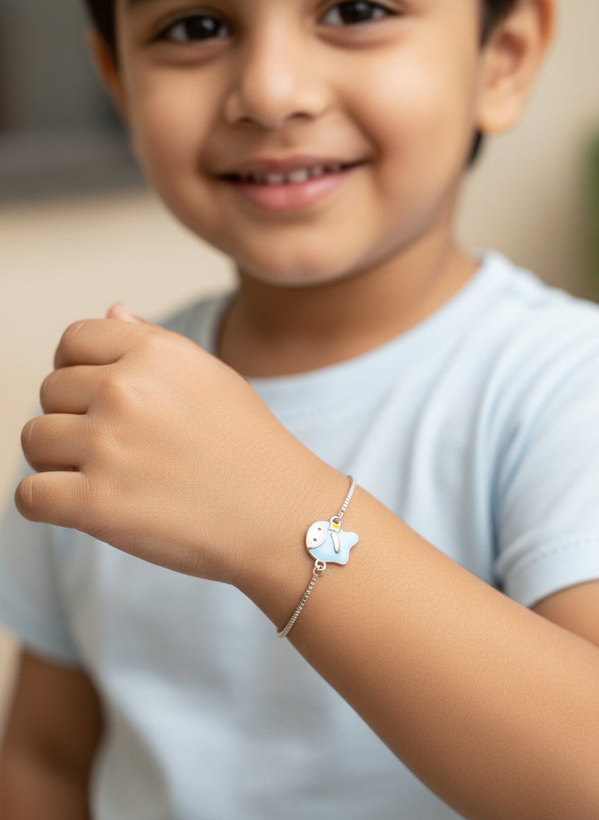 Traditional 925 Pure Silver Kids Chain/Bracelet | Regular Wear