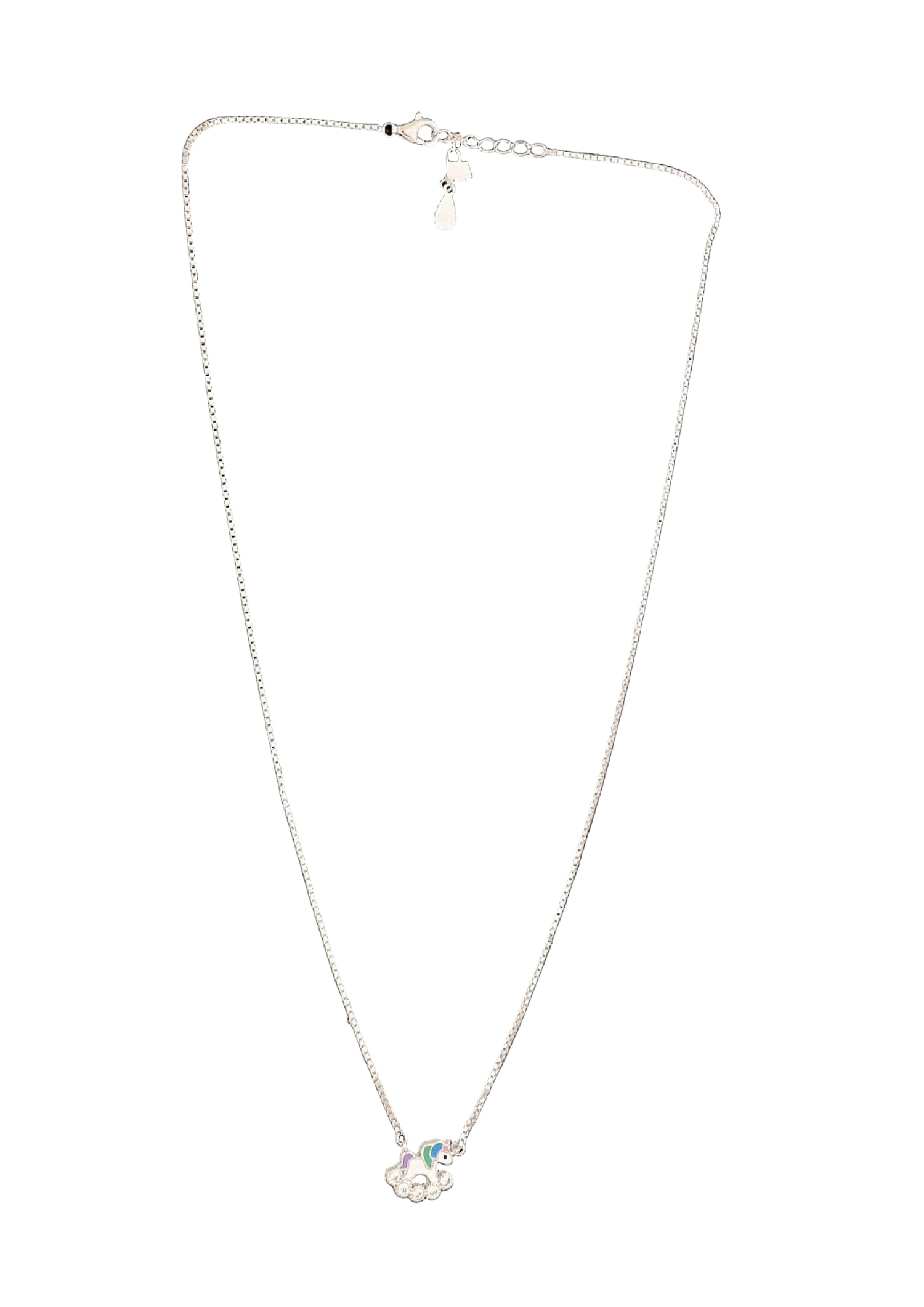 Pure 925 Silver Smooth Link Chain for Kids | Hallmarked Protection