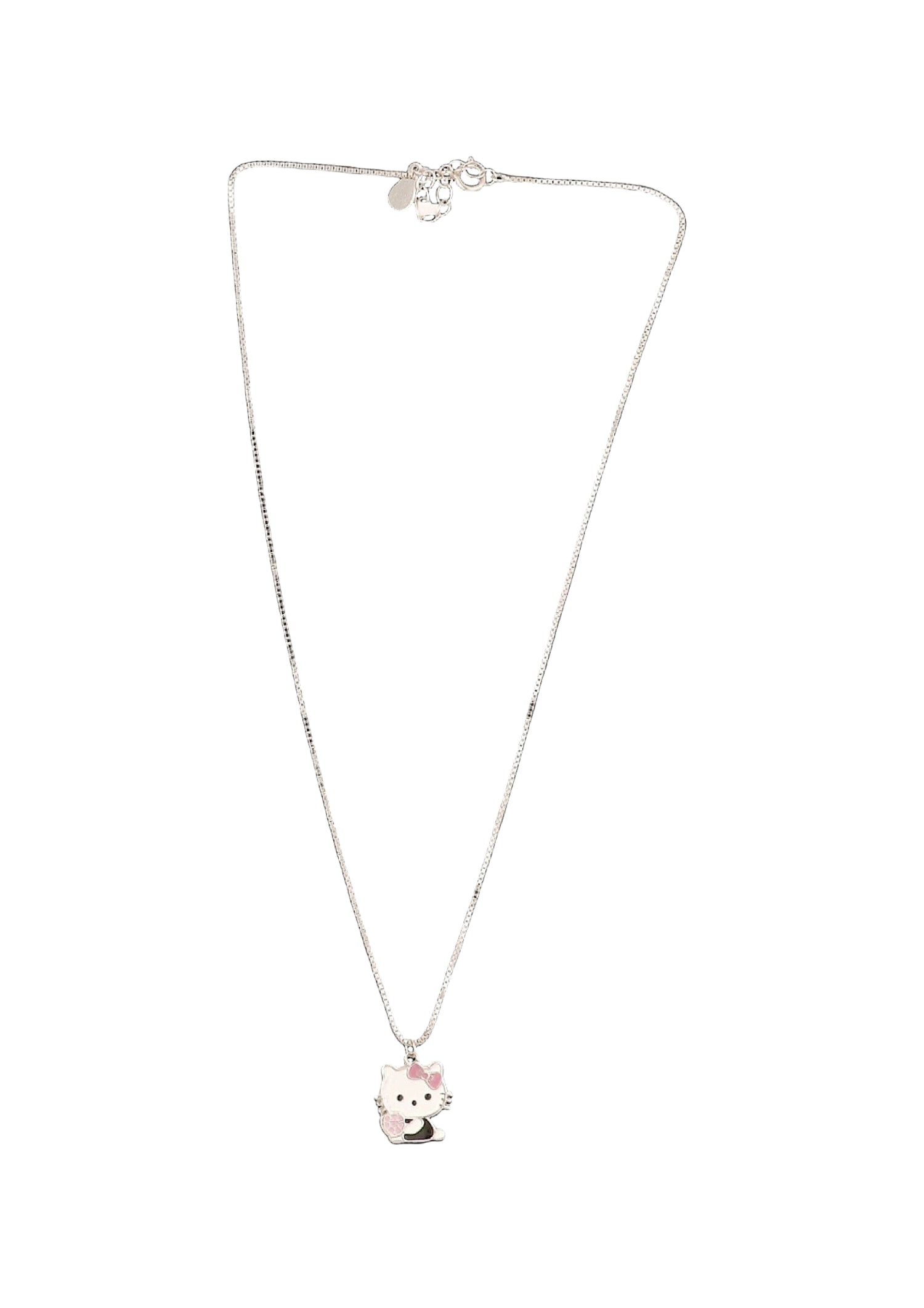 925 Pure Silver Kids Chain | Simple Charm Necklace for Baby