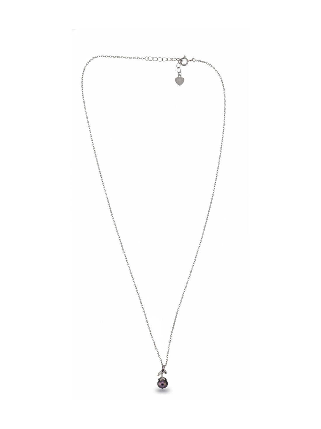 Pure 925 Silver Heart Pendant Chain - Her Eternal Valentine's Love