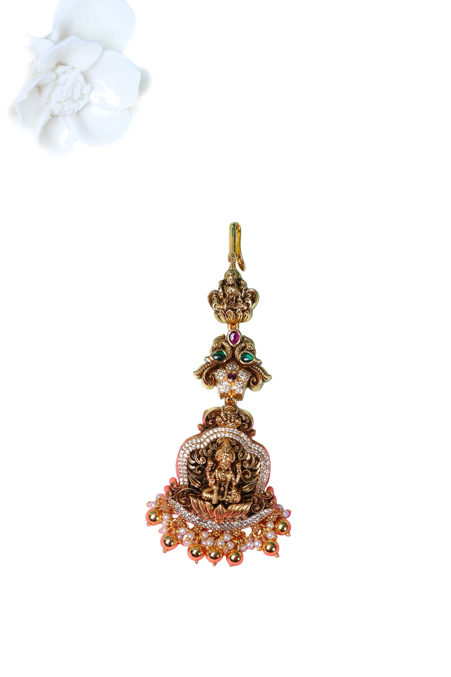 Luxurious 925 Silver Tikka for Bridal & Festive Wear - Heirloom Gift