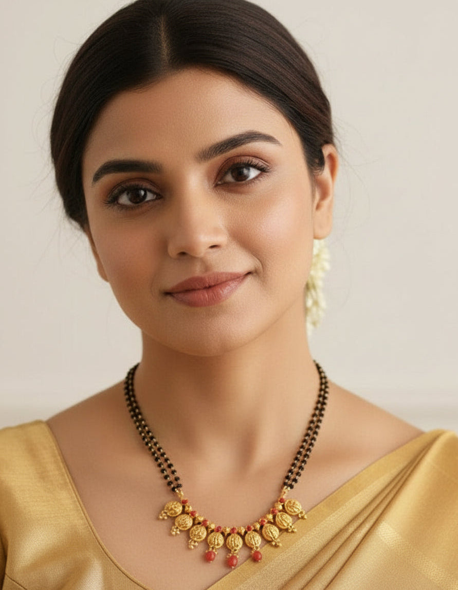 Certified 925 Silver Black Beads with Silver Accent | Symbolic Gift